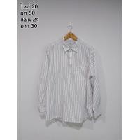 ราคา เสื้อเชิ้ต Uniqlo มือสอง (48151516217)