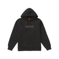 ราคา Supreme x KAWS Chalk Logo Hooded Sweatshirt (BLACK) (4883174759)