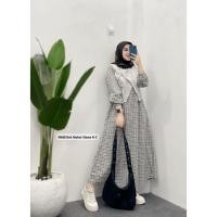 ราคา MIDI SET OUTER HARA / DRESS VEST RAYON PREMIUM BY GNL MODERN POCKET MOTIF (50101714081)