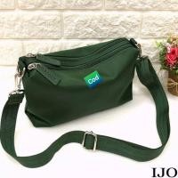 ราคา Lacoste JK228 กระเป๋าสะพายข้างผู้หญิงนําเข้า (26815211736)