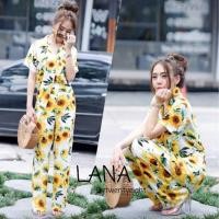 ราคา Set2​ชิ้น ชุดลายดอก เสื้อฮาวาย + กางเกงขายาว ชุดลายดอกทานตะวัน​ (1118935222)