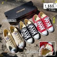 ราคา รองเท้าผ้าใบพื้นบาง (ผู้หญิง) รองเท้าคอนเวิร์ส CONVERSE Women AllStar Dainty OX 11-1D100 (3615876260)