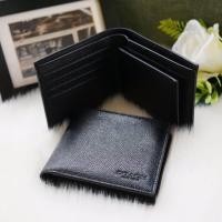 ราคา COMPACT ID IN CROSSGRAIN LEATHER (COACH F59112) BLACK (2725228816)