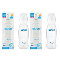 ราคา Natur ขวดนม Uhappy 8 ออนซ์1แถม1 (แพ็ค 2) (2327323749)