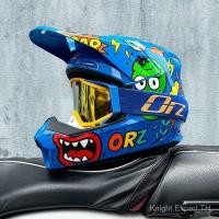 ราคา ORZ All Terrain หมวกกันน็อคจักรยานรถจักรยานยนต์ผู้ชายผู้หญิง Speed Descent Safe Cap (40108698323)