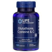 ราคา Life Extension, Glutathione, Cysteine & C, 100 Vegetarian Capsules กลูต้าไธโอนผสมวิตามินซี (1936832635)