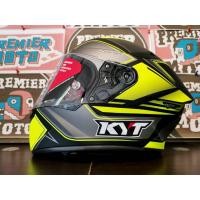 ราคา หมวกกันน็อค KYT TT Course Graphic Tourist Matt Yellow Fluo size M (13586408964)