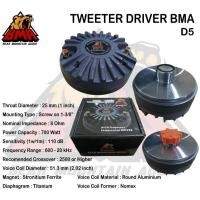 ราคา BMA D5 TWEETER DRIVER ORIGINAL 700W PURE ของแท้คุณภาพดี (42627164149)