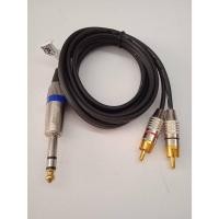 ราคา แจ็คไมค์6.5mm toAV ดอกบัวขาวแดงเป็นสายอย่างดี สายเสียง สายไมค์ ความยาว 1.5เมตร ทองแดงแท้ อย่างดี สายนิ่มหนาเส้นใหญ่ (22122037940)