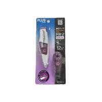 ราคา เทปลบคำผิด+รีฟิลล์ 5มม.x12ม. ม่วง พลัส WH-645-11 (52550259607)