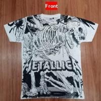 ราคา Music 2025 แฟชั่น Metallica Tshirt / Jersey เสื้อผ้าไมโครไฟเบอร์ / Jersey Sublimation / Tshirt Jersey (50353571962)