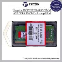 ราคา Kingston KVR32S22S8/8 SODIMM 8GB DDR4 3200MHz RAM แล็ปท็อป (51653630706)