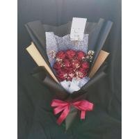 ราคา ช่อดอกไม้/-ช่อรับปริญญา/ช่อดอกไม้วันเกิด/ดอกไม้แห้ง/ดอกไม้แห้ง/ช่อผ้าซาติน/ช่อดอกไม้ (28415186234)