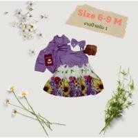 ราคา ชุดเซ็ทเด็กผู้หญิง เซ็ท 2 ชิ้น เสื้อ+กระโปรง น่ารักๆ (25638091032)