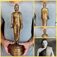 ราคา พระพุทธเจ้าปางเปิดโลก หลวงพ่อสนิท วัดลำบัวลอย ปี2533 เนื้อทองเหลืองขัดผิวลงหิน ผ่านพิธีปลุกเสกแล้ว สูง32ซม. (10727418761)