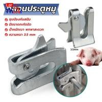 ราคา LerThai กลอนล็อคกรง หมู สุนัข หมู กลอนคอกหมู ประตู แบบหางปลา Pig Door Latch Lock (24157741809)