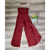 ราคา เช็คสินค้าทุกครั้ง จั้มเกาะอกขายาว+โช๊กเกอร์ มีSML ป้ายKathalyn (2853113830)