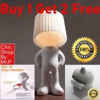 ราคา PROPAGANDA Mr.P Lamp Shy Man Show โคมไฟตั้งโต๊ะ สีขาว (1966311570)