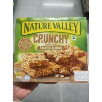 ราคา Nature Valley Crunchy Roasted Almond 210g.ธัญพืชอบกรอบและอัลมอนด์อบ เนเจอร์ วัลเล่ย์ 210g (10615784036)