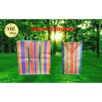 ราคา ถุงสายรุ้ง ผ้าไนล่อน 2 ชั้น ใส่เสื้อผ้า ใส่ของ ถุงกระสอบ ทนทาน ขนาดใหญ่ Nylon Rainbow Bag (410572333)