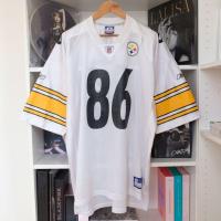 ราคา เสื้ออเมริกันฟุตบอล Reebok NFL Jersey, Pittsburgh Steelers มือสองของแท้ (22477434392)