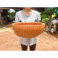 ราคา อ่างดินเผา กว้าง12 นิ้วอ่างบัวดินเผาอ่างเลี้ยงปลาดินเผาและ มีแบบเจาะรูสำหรับปลูกต้นไม้ได้ (42967666806)