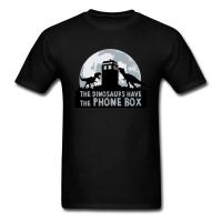 ราคา เสื้อยืดผู้ชาย Doctor Who ออกแบบคล้าย TARDIS และ Dalek สไตล์ตลก (51401175192)