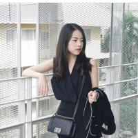 ราคา #lookbooklookbook #galatop เสื้อแขนกุดสีดำ (264421019)