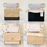 ราคา New Coach Klare Crossbody Bag In Blocked Signature Canvas (28625389730)