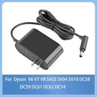 ราคา อะแดปเตอร์ชาร์จ 26.1V 780mA อุปกรณ์เสริม สําหรับเครื่องดูดฝุ่น Dyson V6 V7 V8 SV03 SV04 SV10 DC58 DC59 DC61 DC62 DC74 (25320916939)