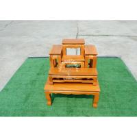 ราคา โต๊ะหมู่ บูชา ไม้สัก หน้า 5 หมู่ 5 สีไม้สักทอง (1087964145)