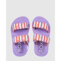 ราคา Roxy รองเท้ารัดส้นเด็กผู้หญิง ROXY GIRL CAGE SANDALS 244 AROL100020-POT (26975378734)