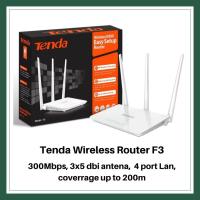 ราคา TENDA F3 เราเตอร์ไร้สาย / เราเตอร์ไร้สาย (40905754382)
