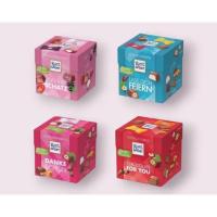 ราคา Ritter sport choco cubes 1 กล่องมี 22 ชิ้น มี 4 แบบ สินค้าจากเยอรมัน (1662441065)