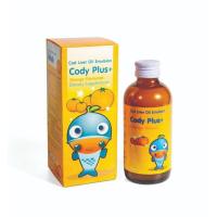 ราคา น้ำมันตับปลา โคดี้พลัส Cody Plus รสส้ม 120 Ml จำนวน 1 ขวด (1749532454)