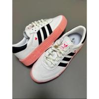 ราคา adidas originals Samba rose Pink and white Sports shoes ของแท้ 100 % style Running shoes (16494874924)