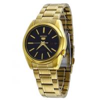 ราคา ลดเพิ่ม 330 ใส่โค้ด INCZ8H3 Seiko 5 Sports Automatic นาฬิกาข้ิอมือผู้ชาย Gold/Black รุ่น SNKL50K1 (7741356797)