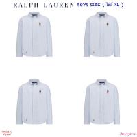 ราคา RALPH LAUREN BEAR COTTON OXFORD SHIRT ( เด็กโตผู้ชายอเมริกาอายุ 8-20 ปี ) (3929974303)