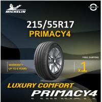 ราคา (ส่งฟรี) Michelin 215/55R17 รุ่น PRIMACY-4 ยางใหม่ ปี2025 (1เส้น) มีรับประกัน แถมจุ๊บลม ยางมิชลิน ขอบ17 : 215 55R17 (28927970784)