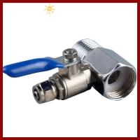 ราคา Ptkfpt09 เครื่องกรองน้ําบอลวาล์ว, สวิตช์จับ 1/4 1/2 สวิตช์ควบคุมก๊อกน้ํา, โลหะผสมทนทาน Tee Inlet Quick Connector Tap (27831630836)