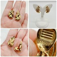 ราคา ต่างหูหนีบ แบรนด์ Monet (25681680735)