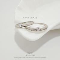 ราคา [Iris Jewellery] - CCPL18 Ring - 925 Sterling Silver 18K White Gold Plated (28929023675)