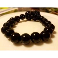 ราคา กำไลหินปี่เซียะเรียกทรัพย์นิลดำ (1466488437)