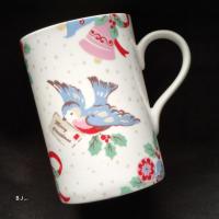 ราคา แก้วมัค Cath kidston ลายนกน้อยน่ารัก (27323246317)