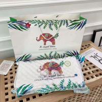 ราคา Gift Thailand Gift Box หมอนปฏิบัติขายส่ง Soft Royal New Natural จัดส่งฟรี Anti-Mite Daigou Latex KASL (49203030676)