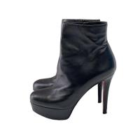 ราคา Christian Louboutin Pumps Bianca booty 36.5 BLK leather Direct from Japan Secondhand (54654002119)
