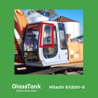 ราคา กระจกบานเลื่อนหน้าซ้าย Hitachi EX200-5 กระจกแม็คโคร (21491563833)