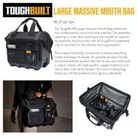 ราคา TOUGHBUILT TB-CT-62-16A Cliptech กระเป๋าปากใหญ่ - ใบใหญ่ (ไม่รวมสายสะพาย) (43122531325)
