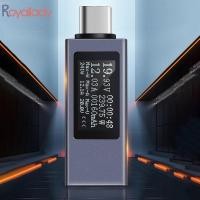 ราคา {ส่วนลดมากมาย} USB C Tester Power Meter 4-30V 0-12A Digital Multimeter Voltage Current Tester (28788203678)