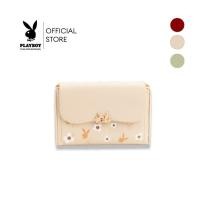 ราคา Playboy รุ่น Lys Wallet กระเป๋าสตางค์ผู้หญิง รหัส ST-WAS254PB010 ดีไซน์แบบ2พับ มี 3 สี (56650934954)